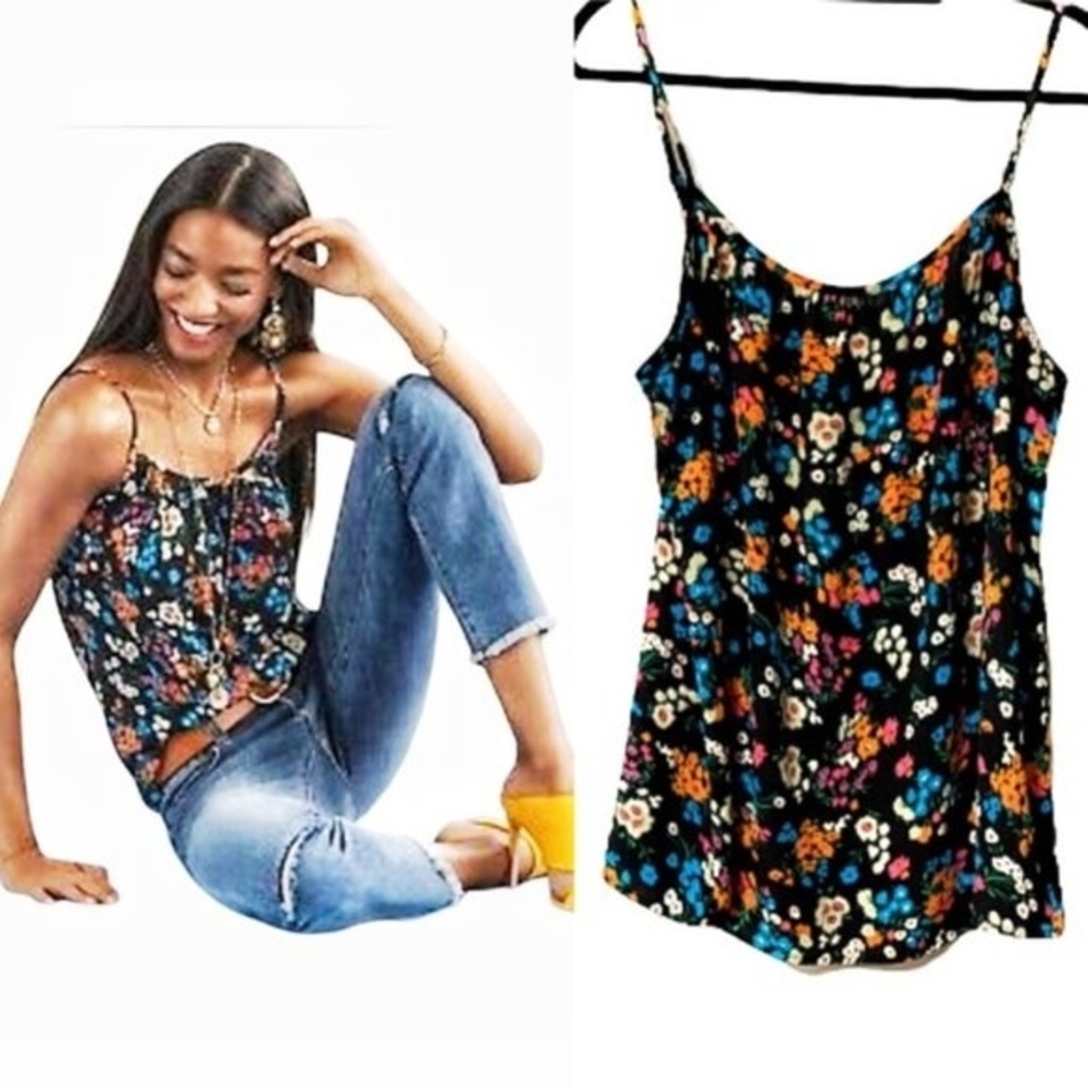 CAbi Carefree Floral Tank Top Style # 5599